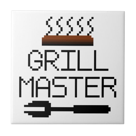 GRILL MASTER TEGELTJE (Voorkant)