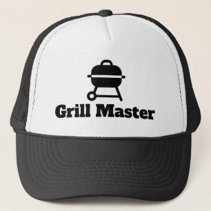 Grill Master trucker hoed voor chef-kok op BBQ par Pet