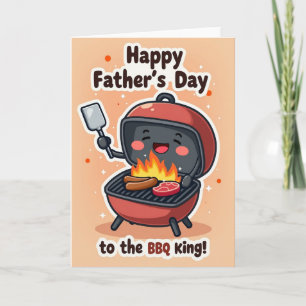 Grill Master Vaderdag Kunstkaart Kaart