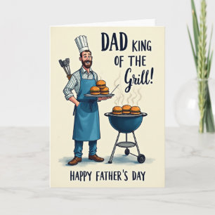 Grill Master Vaderdag Moment Kaart