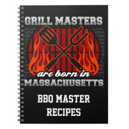 Grill Masters zijn geboren in Massachusetts Recept Notitieboek