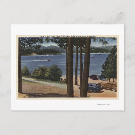 Grill Point Uitzicht of Lake Briefkaart (Voorkant)