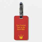 Grill Queen Bagagelabel (Achterkant verticaal)