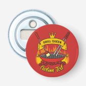 Grill Queen Button Flesopener (Voorkant)