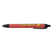 Grill Queen Crown Zwarte Inkt Pen (Bodem)