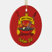 Grill Queen Keramisch Ornament (Rechts)