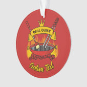 Grill Queen Ornament (voorkant)