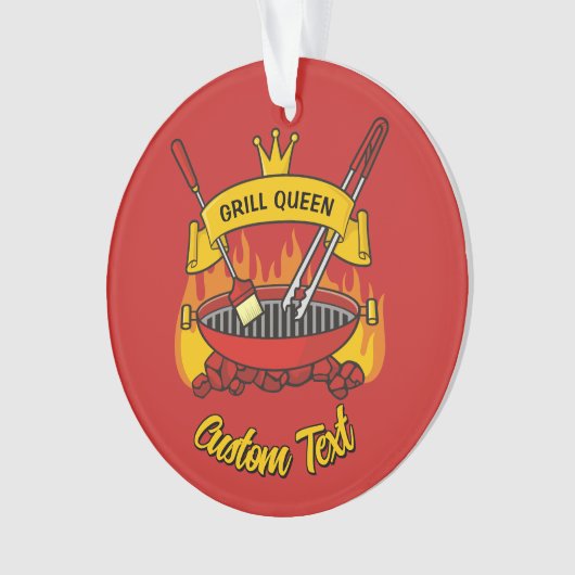 Grill Queen Ornament (voorkant)
