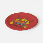 Grill Queen Papieren Bordje (Gekanteld)