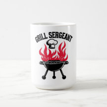Grill Sergeant BBQ Vader Grappig Feest