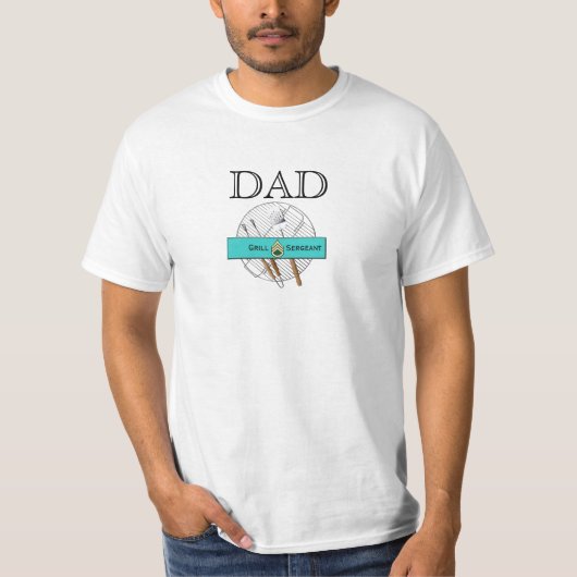 Grill Sergeant T-Shirt (Voorkant)