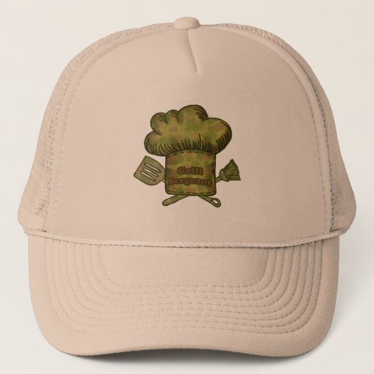 Grill Sergeant Trucker Pet (Voorkant)