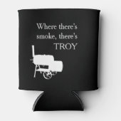 Grill Smoker BBQ Cook Gift Personalized Blikjeskoeler (Voorkant)