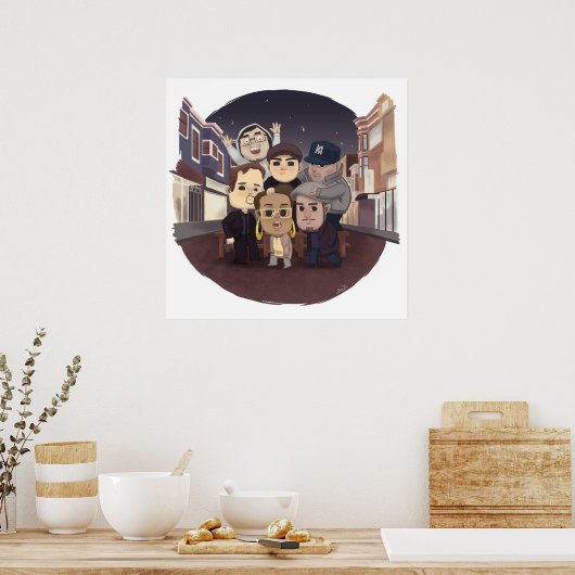 Grillade Poster (Keuken)