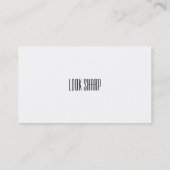 Grillage de la carte de commerce de détail de (Dos)