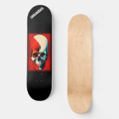 GrillaSkate Kcustom Design 003A Skull skateboard (Voorkant)