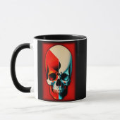 GrillaSkate Kustom Design 003B Skull Mug (Gauche)