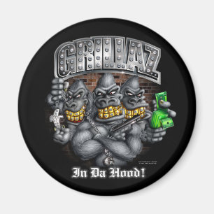 Grillaz Magnet Magneet