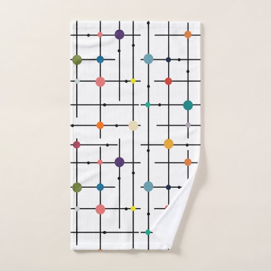 Grille atomique (Serviette à main)