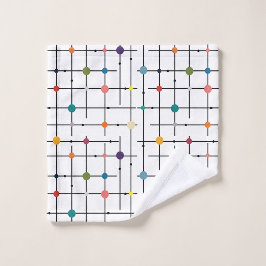 Grille atomique (Gant de toilette)