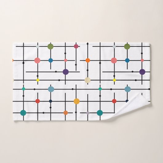 Grille atomique (Serviette à main)