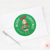 Grille | Cindy-Lou Qui | Étiquette cadeau de Noël (Enveloppe)