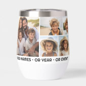 Grille de collage de 10 photos - Texte personnalis (Arrière)