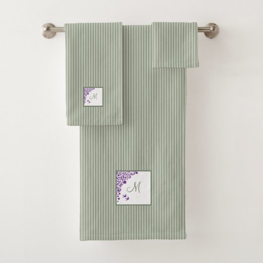 Grille de la surface du chalet Purple Script Flora (En situation)