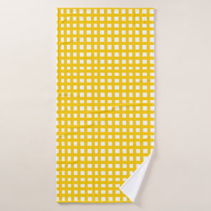 grille de maillage carré jaune