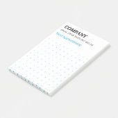 Grille de points graphique moderne Post-it Notes a (Incliné)