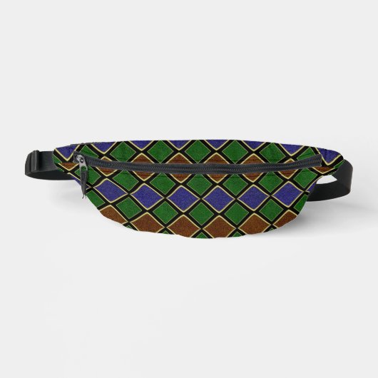 Grille Diamant Arlequin : Harmonie Texturée (Recto)
