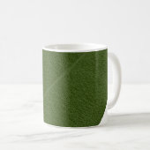 Grille Feuille verte illustrée Mug (Devant droit)