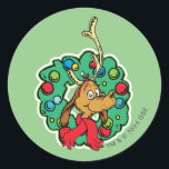 Grille | Max Christmas Wreath<br><div class="desc">Découvrez ce design amusant Dr Seuss avec Max.</div>
