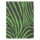 Grille noire et verte pour animaux Imprimer nappe (Devant)