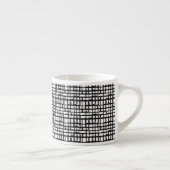 Grille optique Abstraite Espresso Mug (Droite)