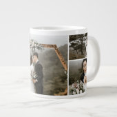 Grille photo Mariage personnalisée Café Mug (Devant droit)