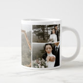 Grille photo Mariage personnalisée Café Mug (Droite)