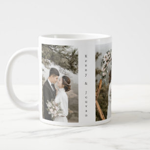 Grille photo Mariage personnalisée Café Mug