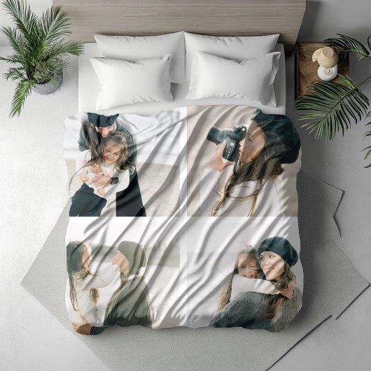 Grille simple de quatre couvertures photo personna