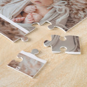 Grille Simple De Trois Puzzle Photo Personnalisé (Côté)