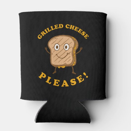 Grilled Cheese alsjeblieft Blikjeskoeler (Achterkant)