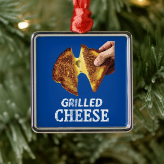 Grilled Cheese Metalen Ornament