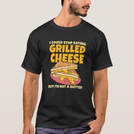 Grilled Cheese Sandwich for a Grilled Cheese T-shirt (Voorkant)