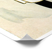 Grilled Chicken Chef Food and Art Poster (Hoek)