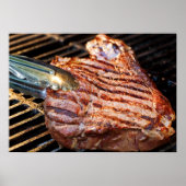 Grilled Steak Poster (Voorkant)