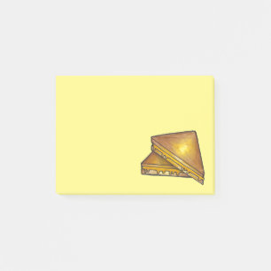 Grilled Toasted Cheese Toastie Sandwich Foodie Post-it® Notes