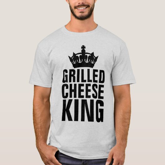 GRILLEERD KAAS KET-T-SHIRTS-T - SHIRTS (Voorkant)
