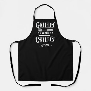 Grillen en Chillen BBQ-schort Schort