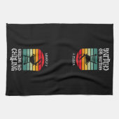 Grillen en koelen gepersonaliseerd theedoek (Horizontaal)