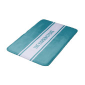 Grilles Motif tapis de bain texte personnalisé (Angle)